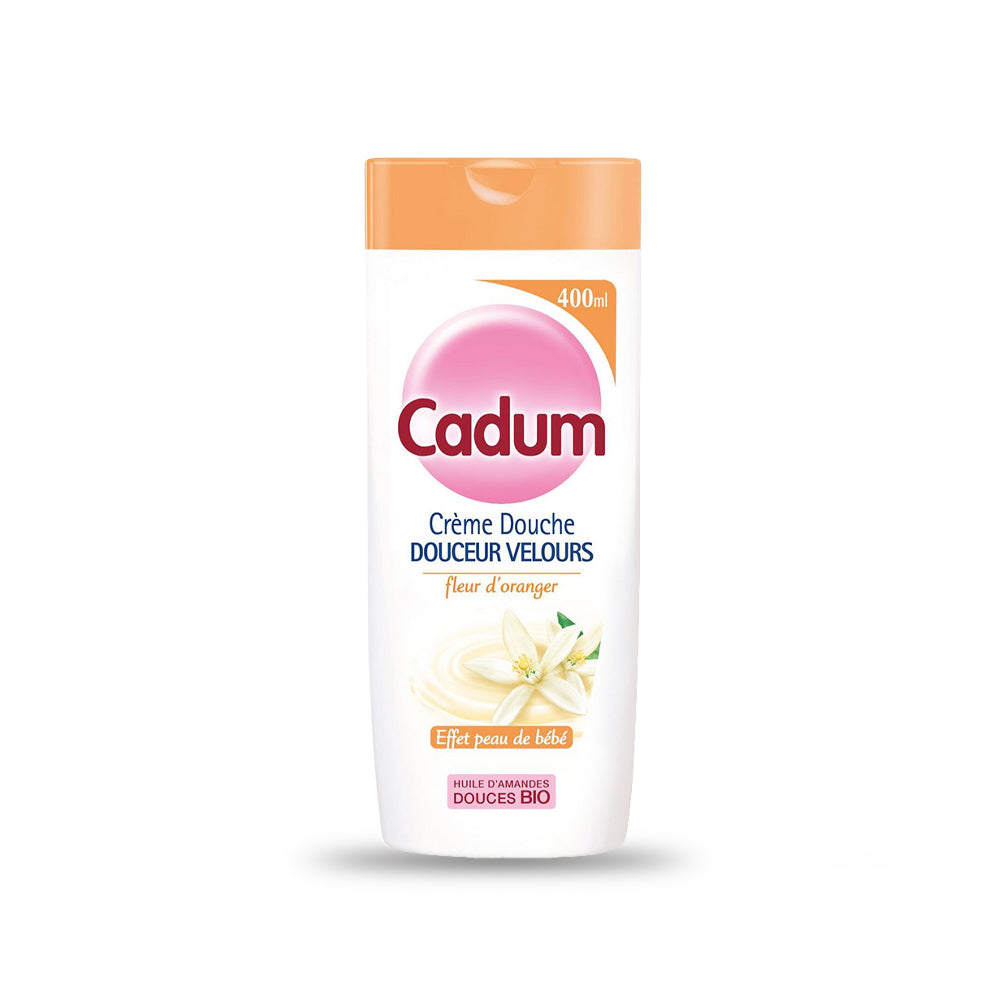 Crème douche surgras cadum fleur d'oranger