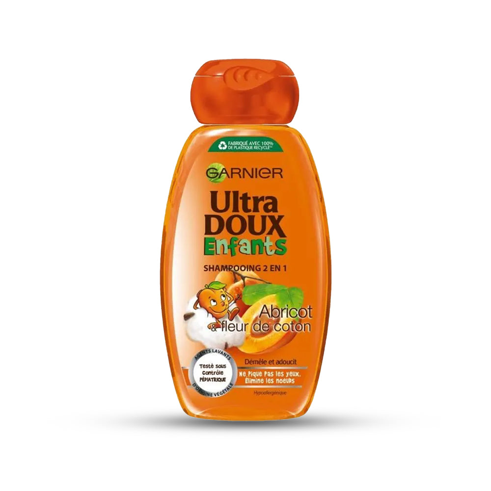 Shampoing Garnier Ultra Doux enfants 2 en 1 abricot