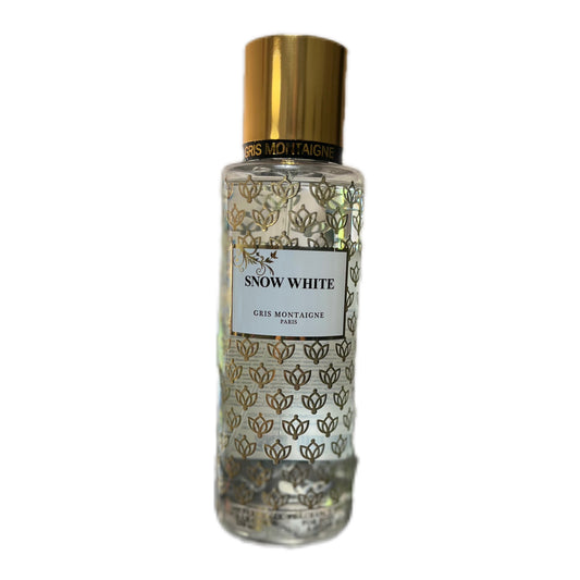 Brume Gris Montaigne Paris Snow white